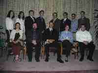 2005 Inductees with Officers